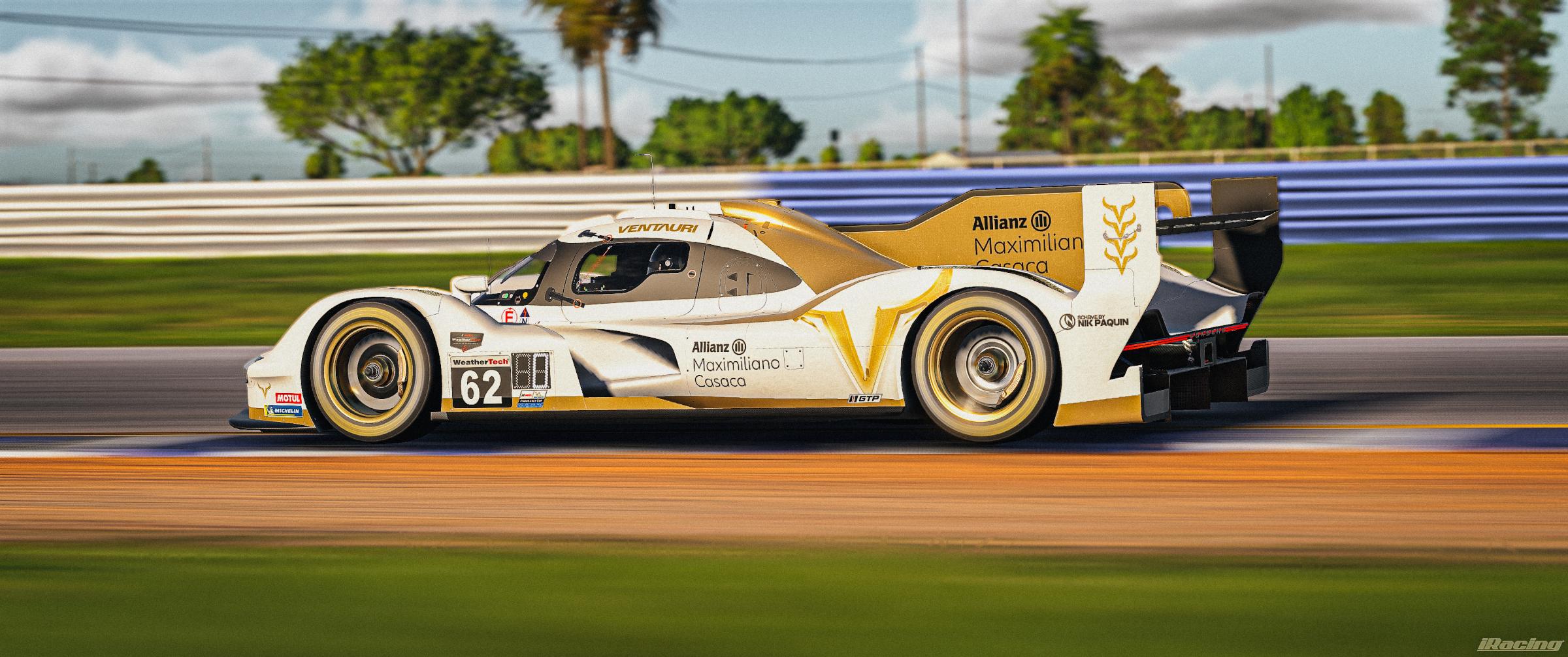 Preview of Ventauri Esports Porsche 963 GTP White by Nik Paquin