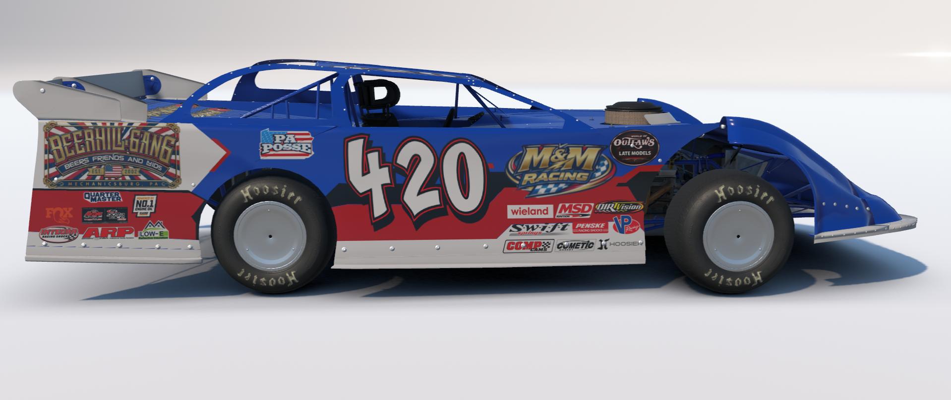 Mmt Racing Motor M&M Racing Late Model by Eric Miller21 - Trading Paints