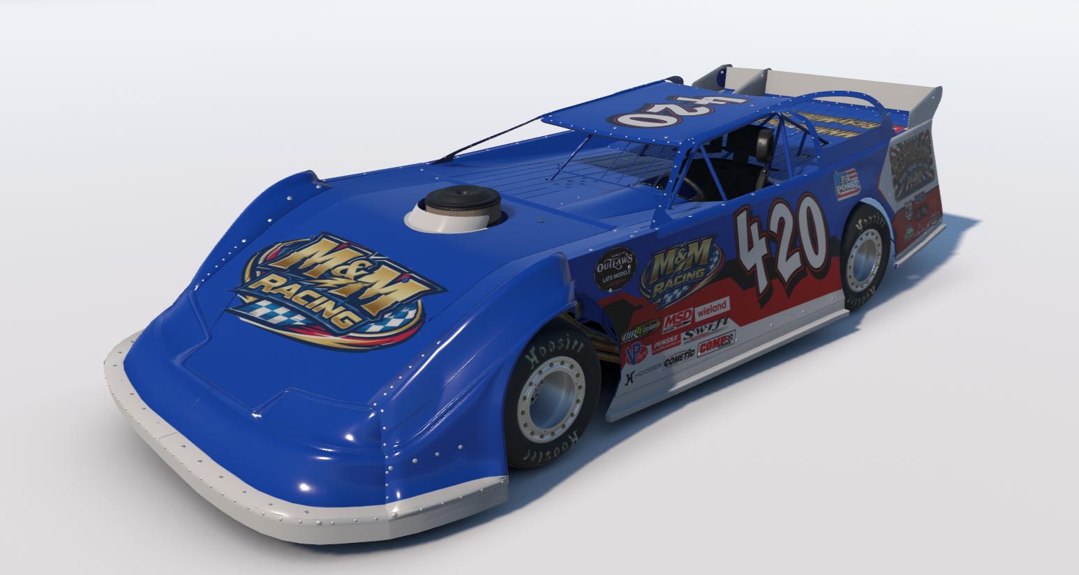 Mmt Racing Motor M&M Racing Late Model by Eric Miller21 - Trading Paints