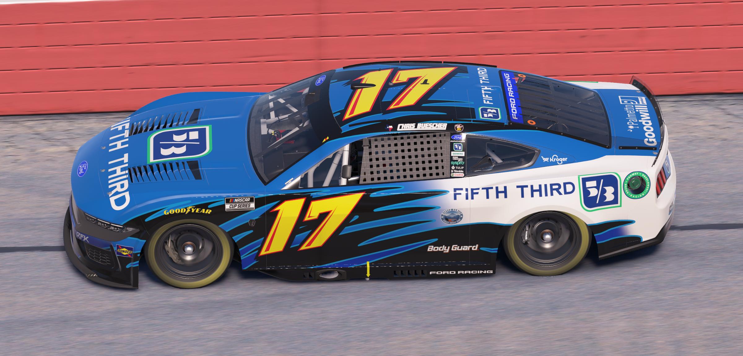 Preview of Chris Buescher RFK Racing Fifth Third Biffle Throwback by Mick J.