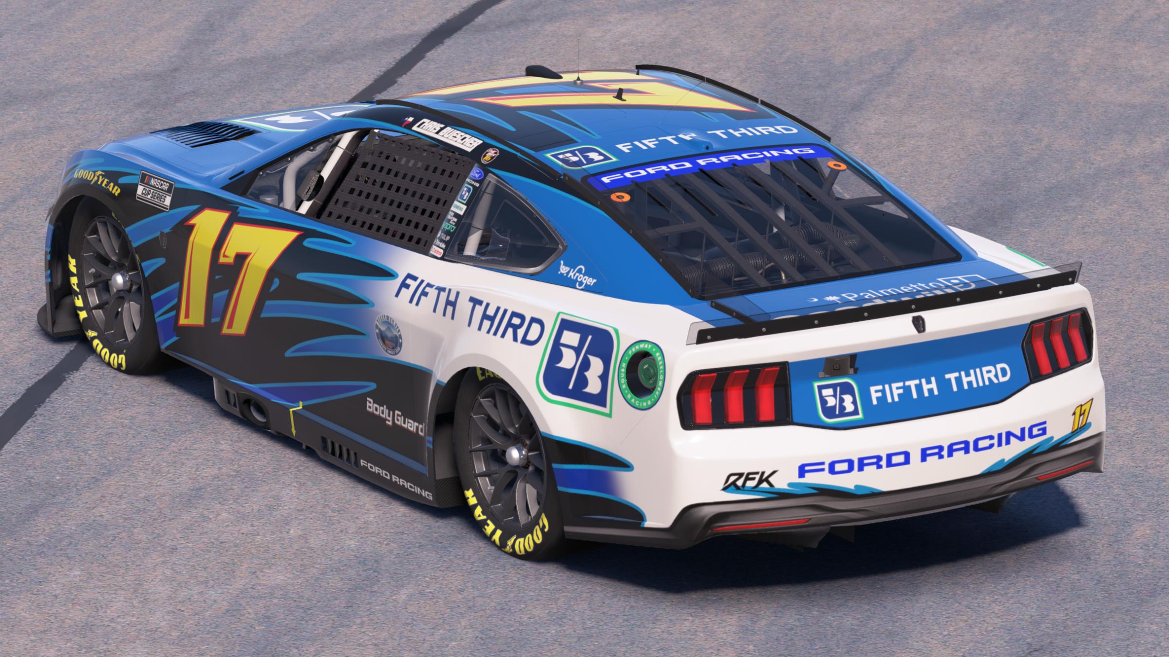 Preview of Chris Buescher RFK Racing Fifth Third Biffle Throwback by Mick J.