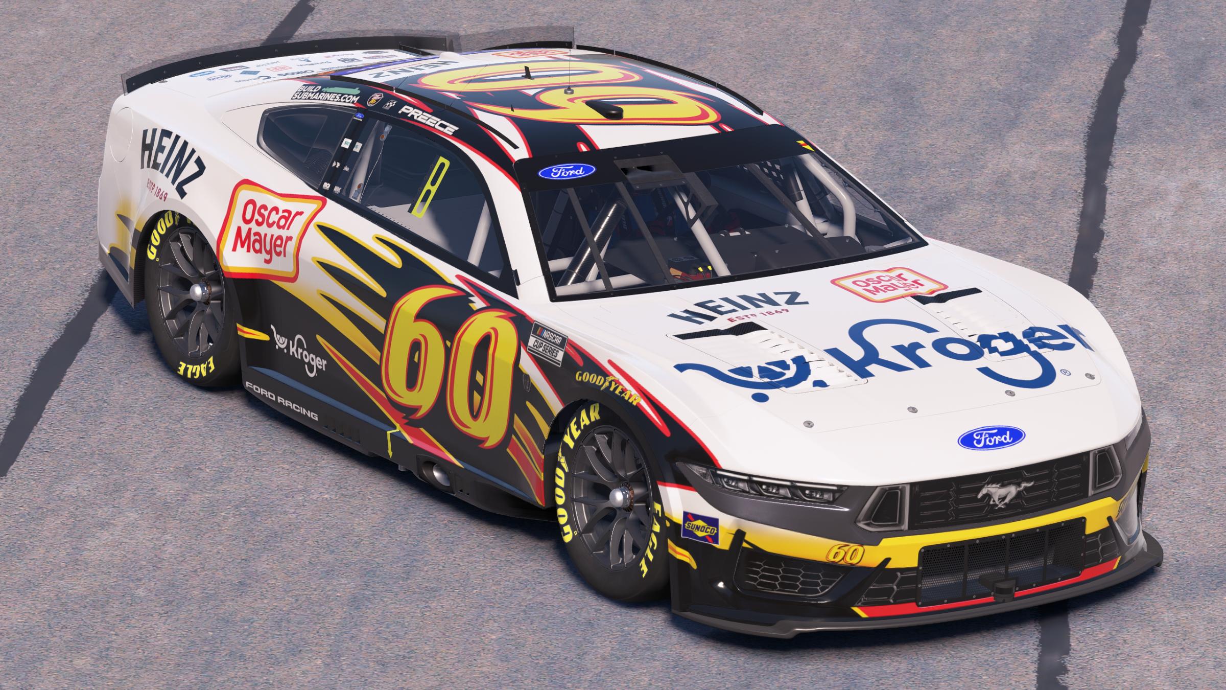 Preview of Ryan Preece RFK Racing Kroger Biffle Throwback by Mick J.