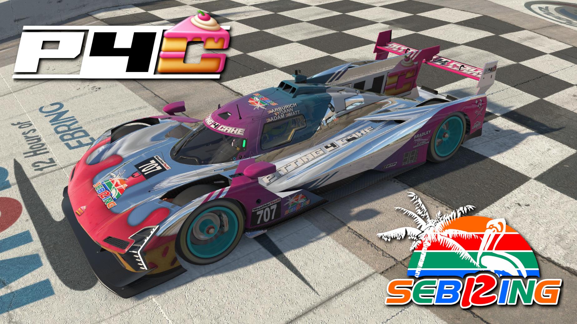 Preview of 12 Hours of Sebring Pitting 4 Cake Cadillac V-Series.R GTP by Mike Lofquist2