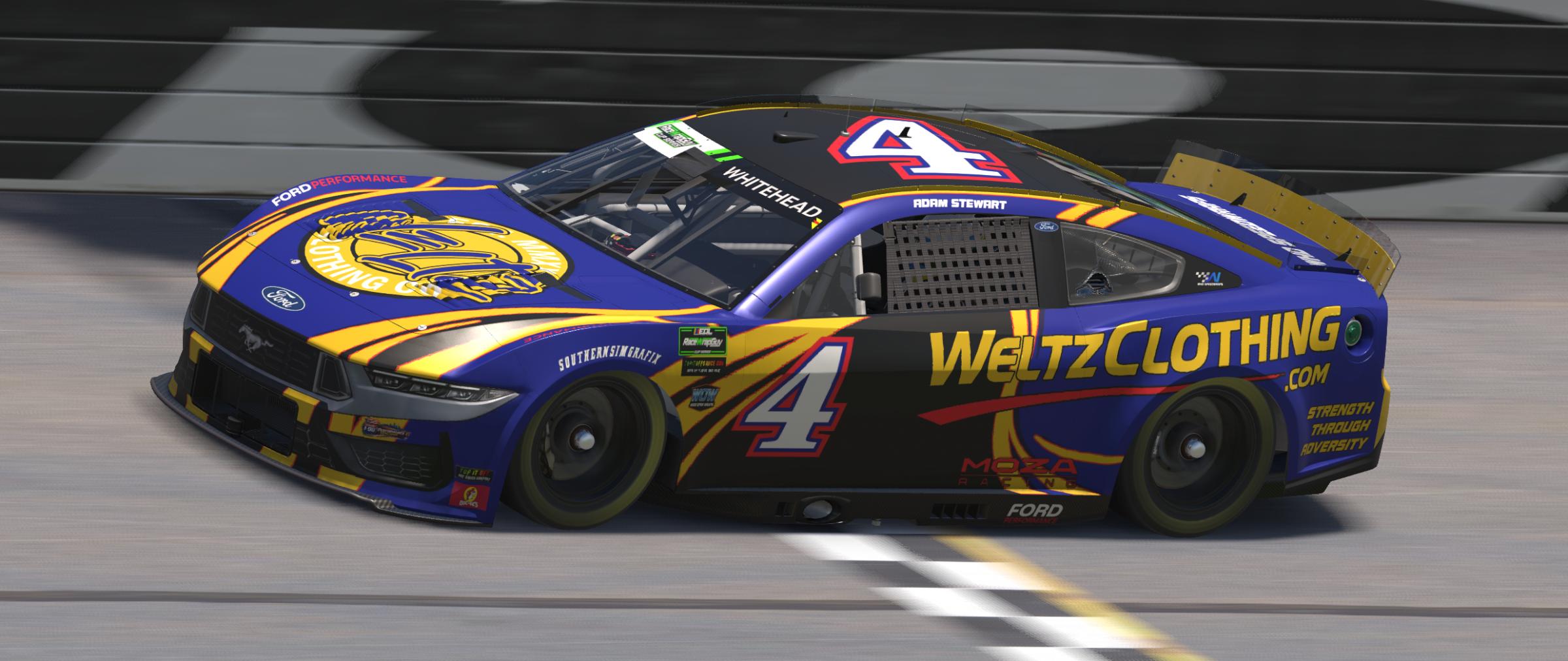 Preview of Adam Stewart- WeltzClothing.com Ford Mustang by Trey W.