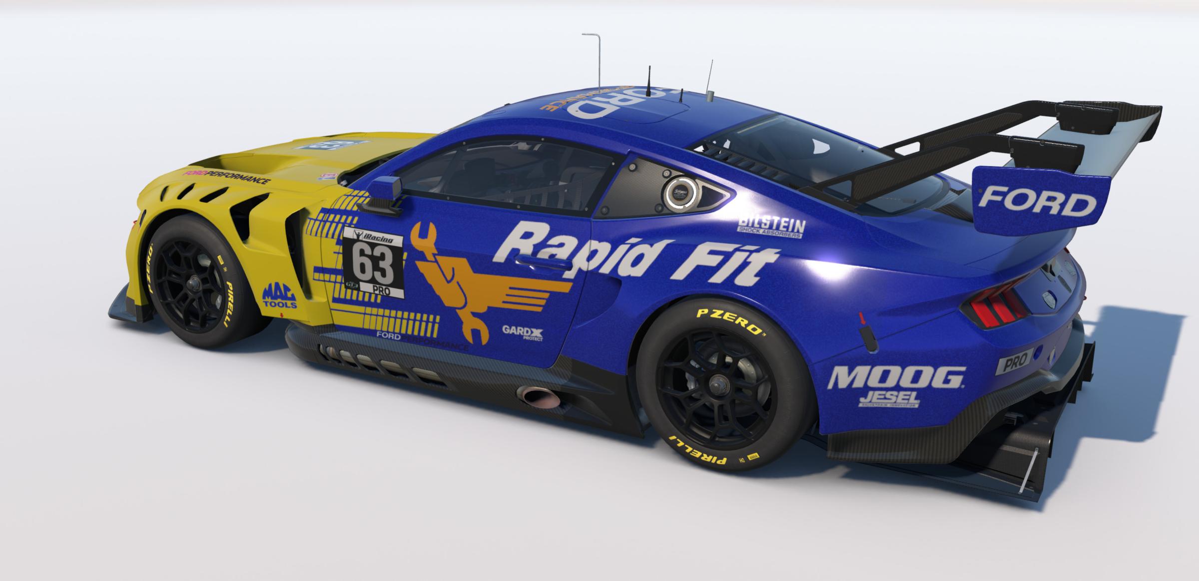 Preview of Rapid Fit Ford Mustang GT3 by Lee Walker5