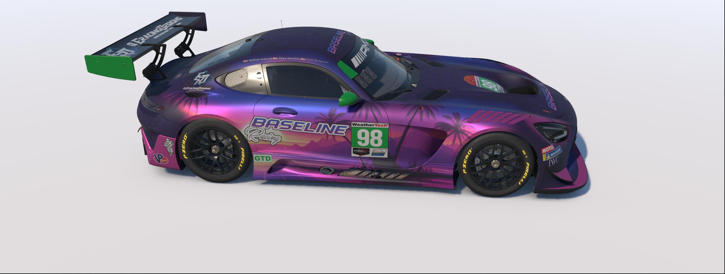 Preview of 2026 Baseline Racing Mercedes AMG GT3 Sebring 12 Hour W/ Spec Map by Rob Evans