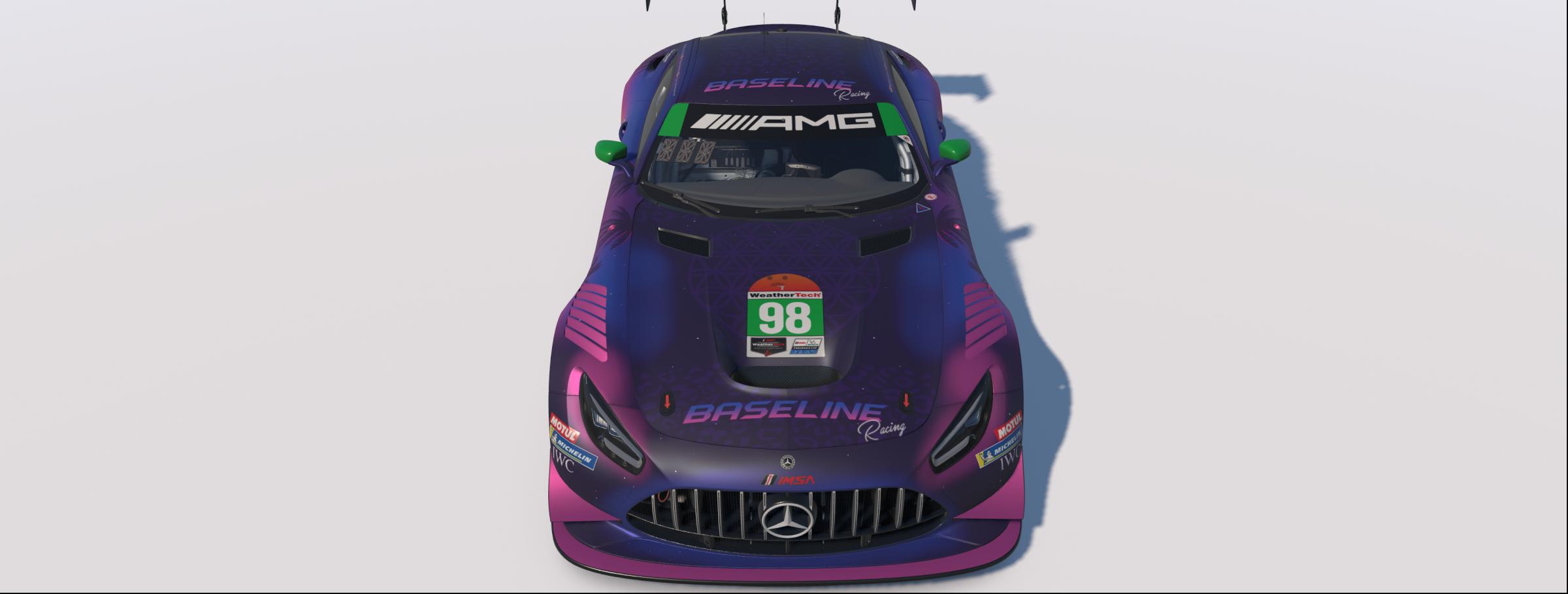 Preview of 2026 Baseline Racing Mercedes AMG GT3 Sebring 12 Hour W/ Spec Map by Rob Evans