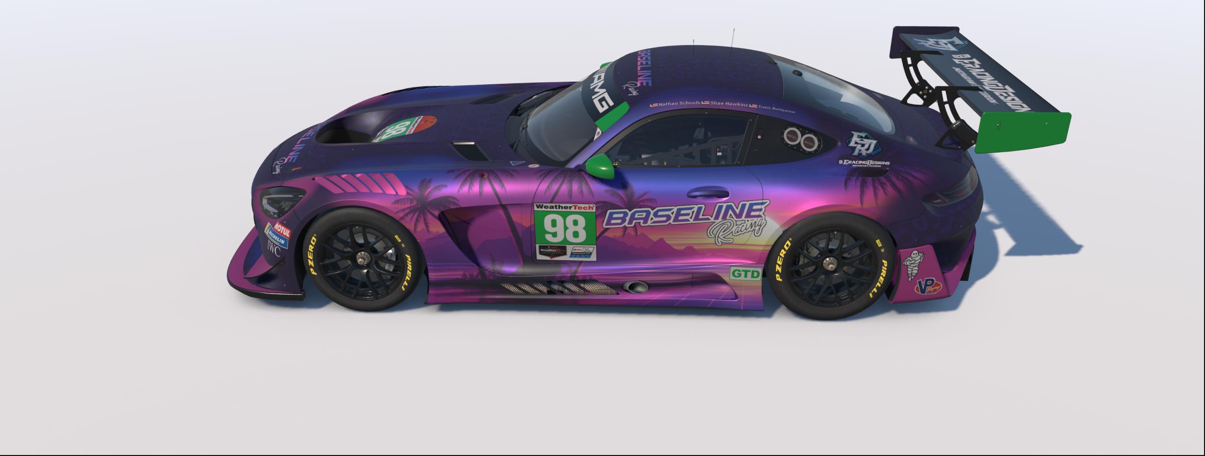 Preview of 2026 Baseline Racing Mercedes AMG GT3 Sebring 12 Hour W/ Spec Map by Rob Evans