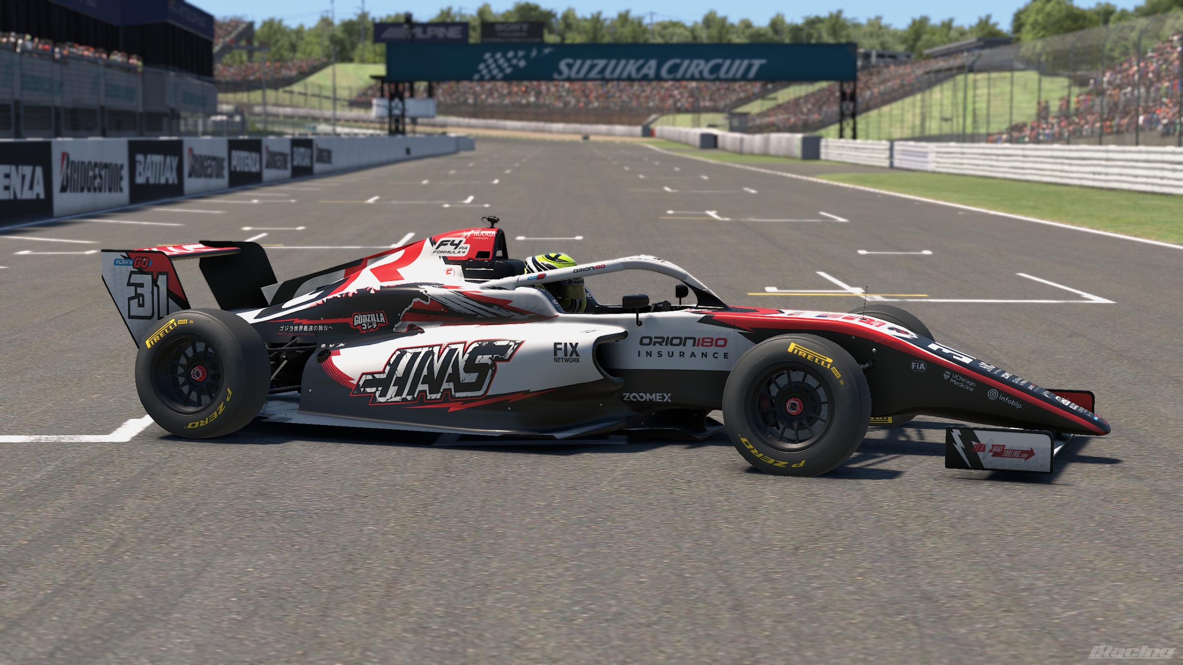 Preview of 2026 Haas Godzilla Japan Special F4 by Paul R Chaloner
