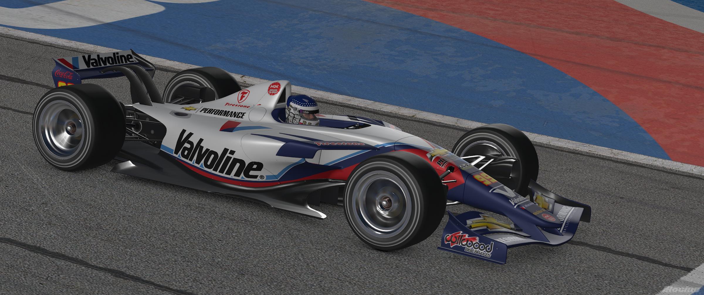 Preview of Dallara IR01 Valvoline (80s Logo) iRacing# by Ryan Edwards