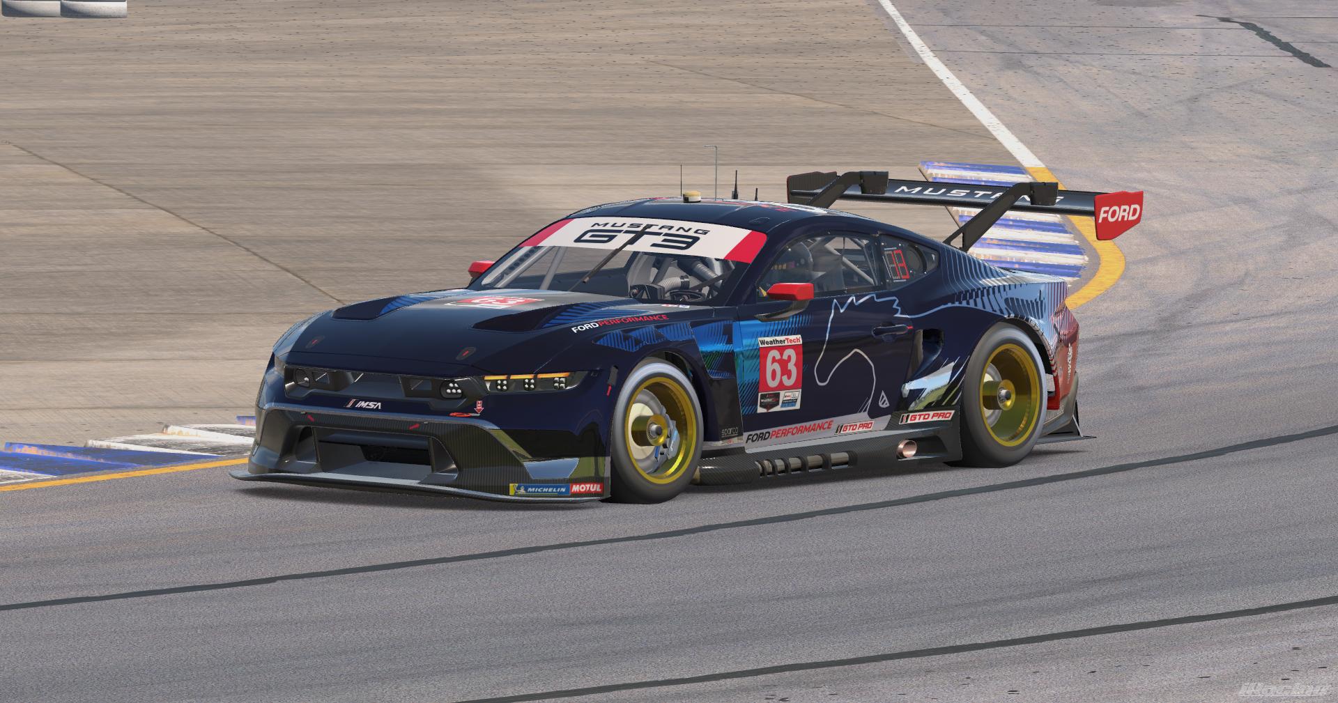 Preview of Ford Mustang GT3 Livery – Metallic Edition by Dave Whitney