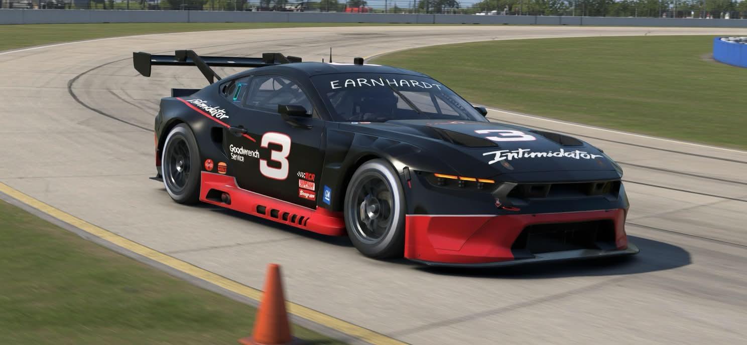 Preview of DALE EARNHARDT MUSTANG CONCEPT Ford Mustang GT3 by Ben D.