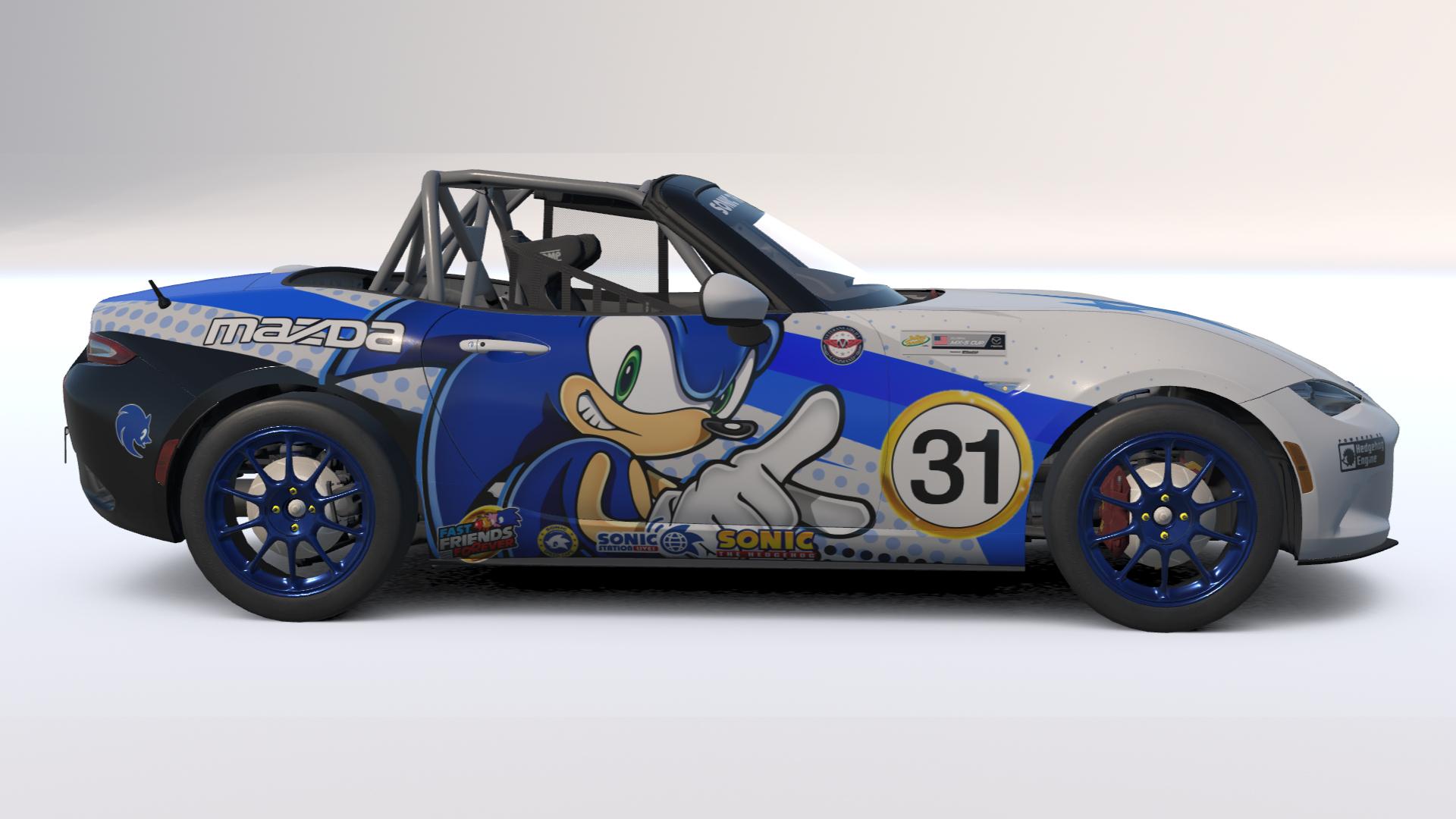 Preview of Sonic The Hedgehog - Global Mazda MX-5 Cup by Óscar D.