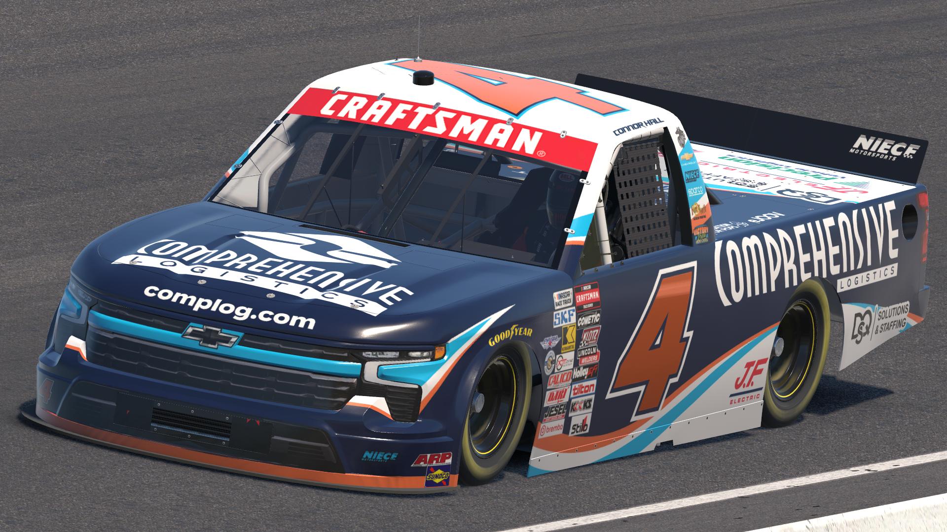 Preview of 2026 Connor Hall Comprehensive Logistics Chevrolet Silverado RST by Leighton B Sibille