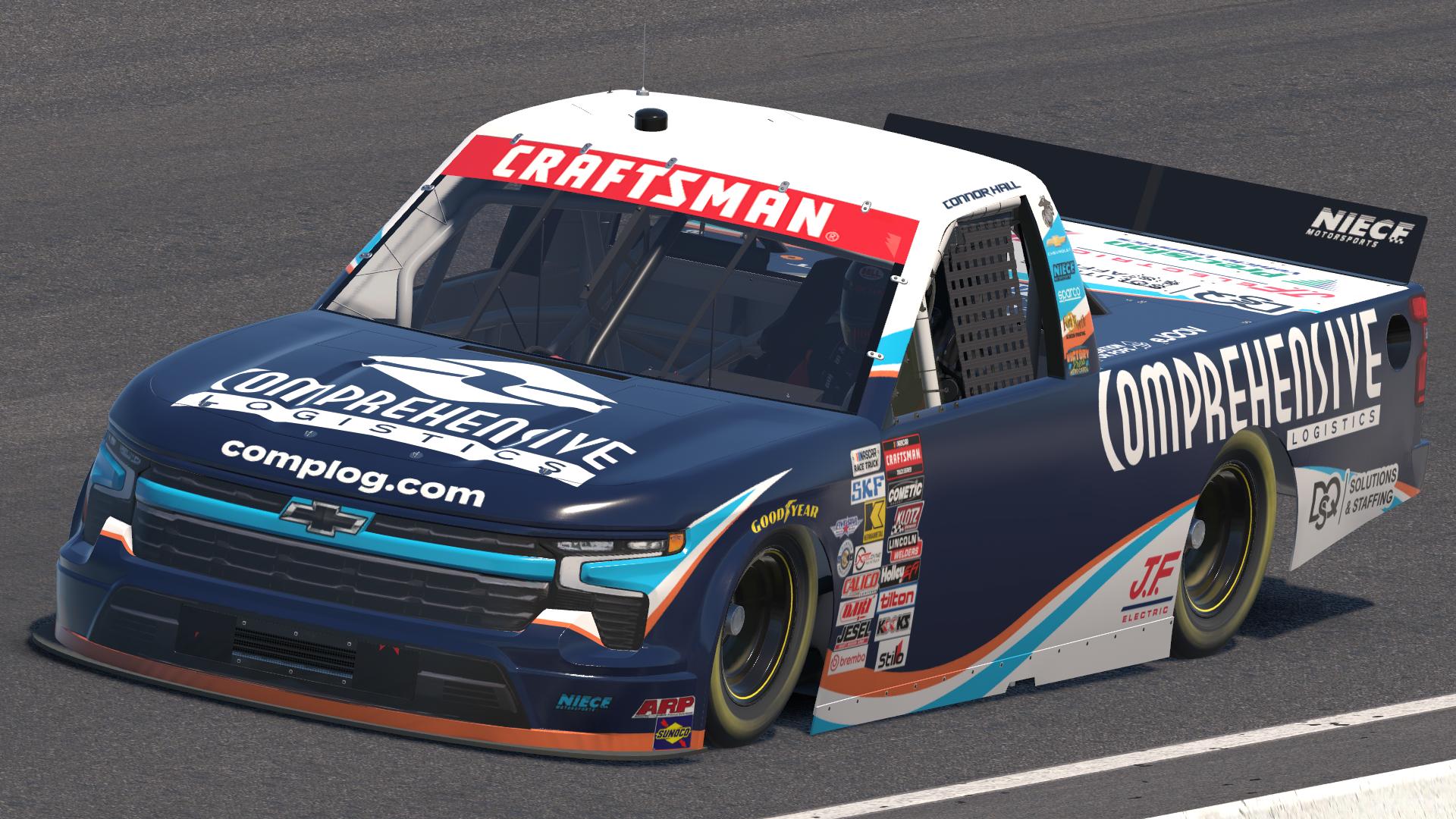 Preview of 2026 Connor Hall Comprehensive Logistics Chevrolet Silverado RST (No Numbers) by Leighton B Sibille