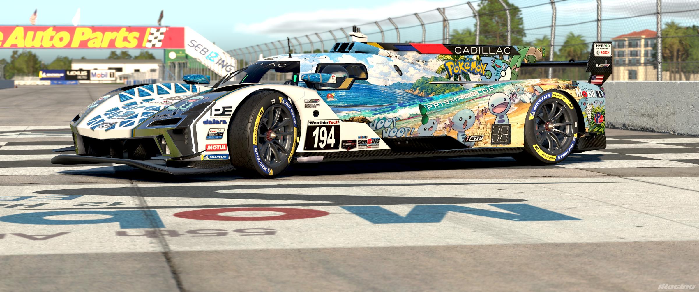 Preview of Wooper Beach Party by the Sea(bring) - Sebring 12 Hour Cadillac V-Series.R by Joshua JD Miller