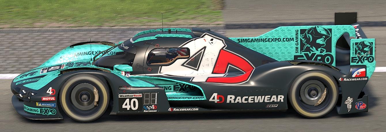 Preview of Sim Gaming Expo 2026 / 4D Racewear Porsche 963 GTP by Jim H.
