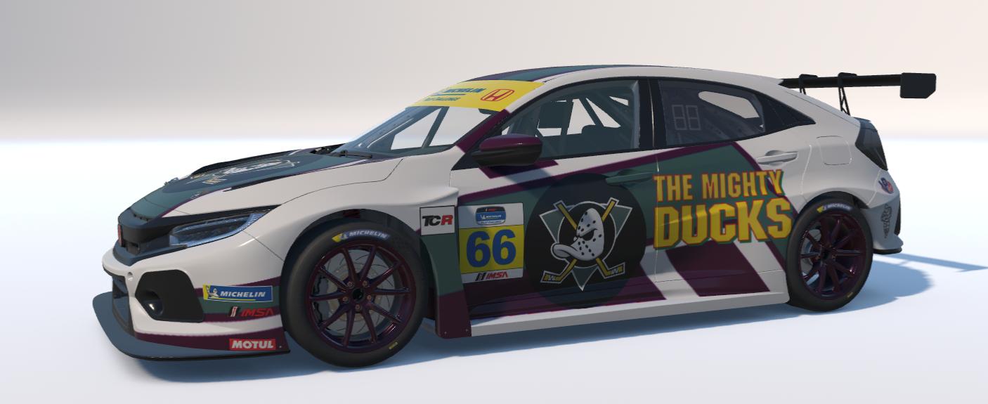 Preview of Mighty Ducks Honda Civic Type R TCR by Scott Leitner2