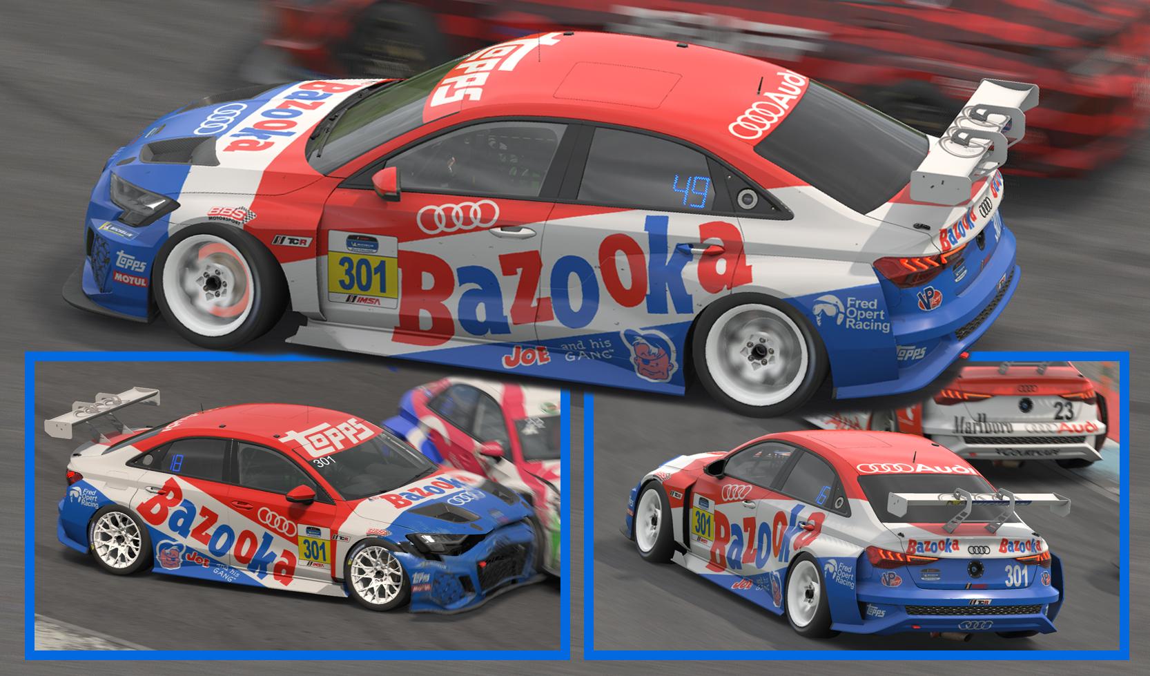 Preview of TCR Audi RS3 TGA Bazooka by Clyde Coman