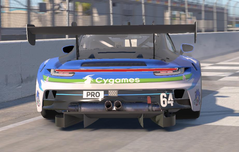 Preview of Umamusume Twin Turbo Porsche 911 GT3 R by Dexter S.
