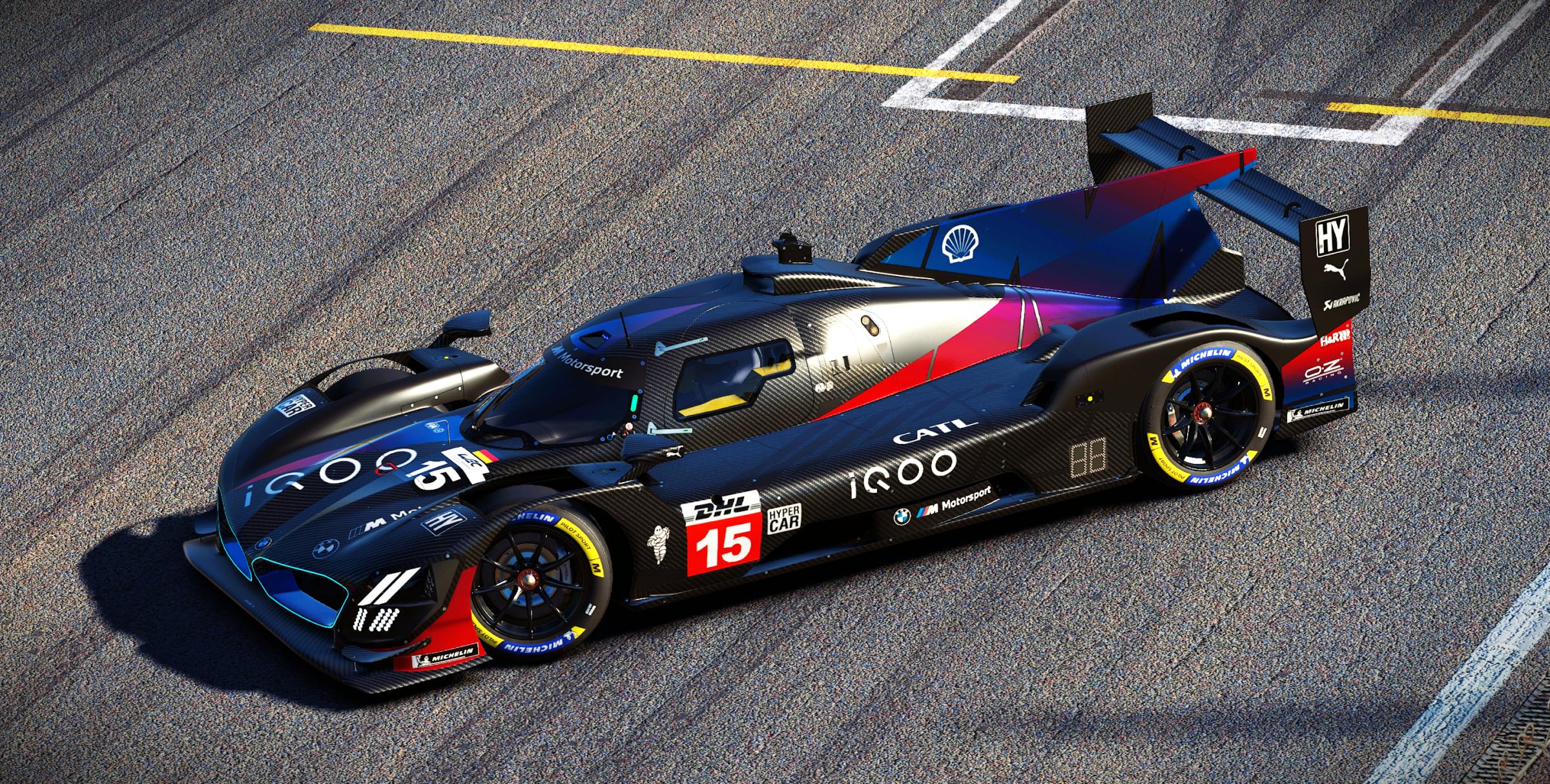 Preview of Sean Bull Design - 2026 BMW M Hybrid V8 WEC Concept Livery by Samuel J Ball