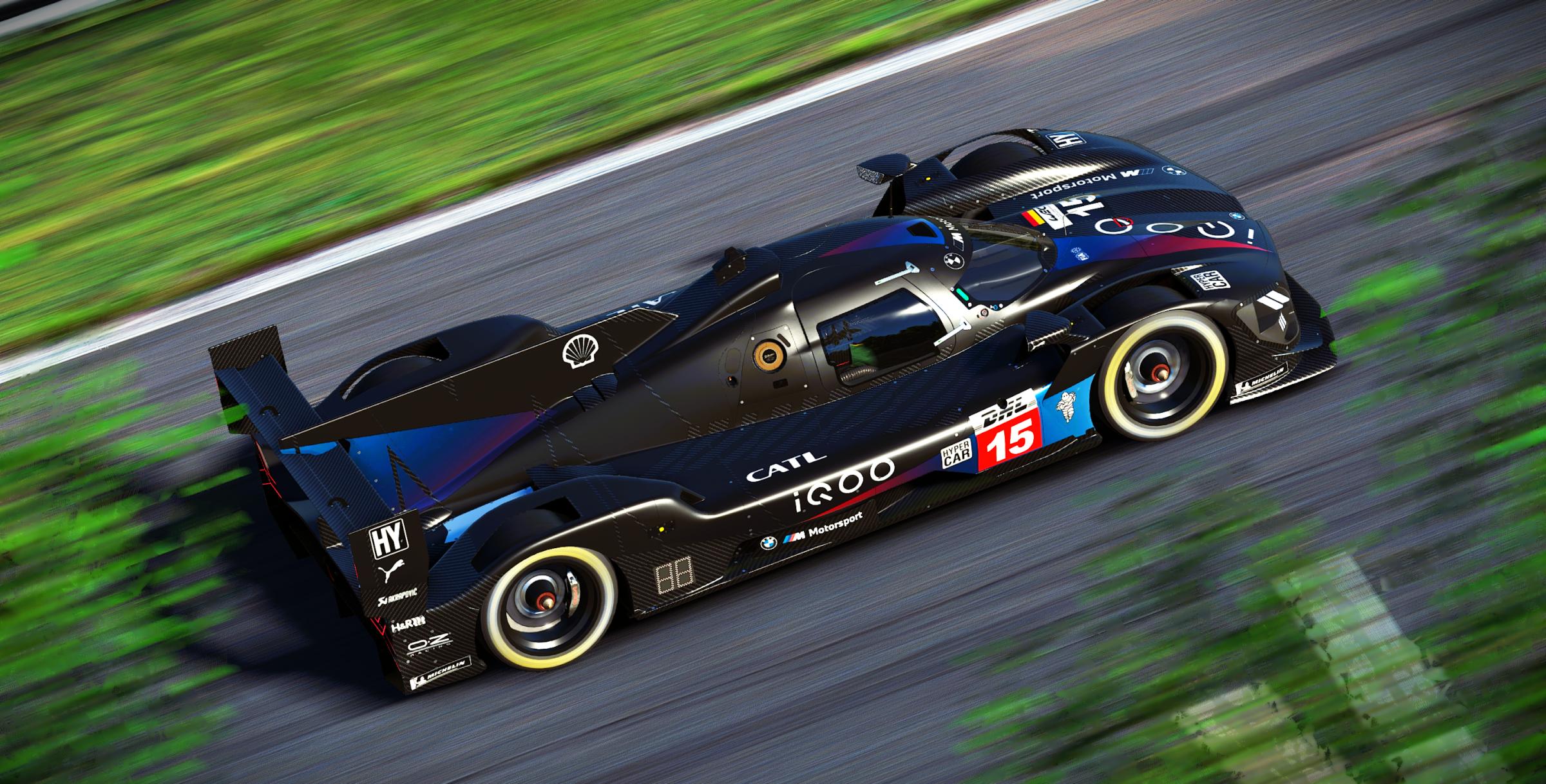 Preview of Sean Bull Design - 2026 BMW M Hybrid V8 WEC Concept Livery by Samuel J Ball