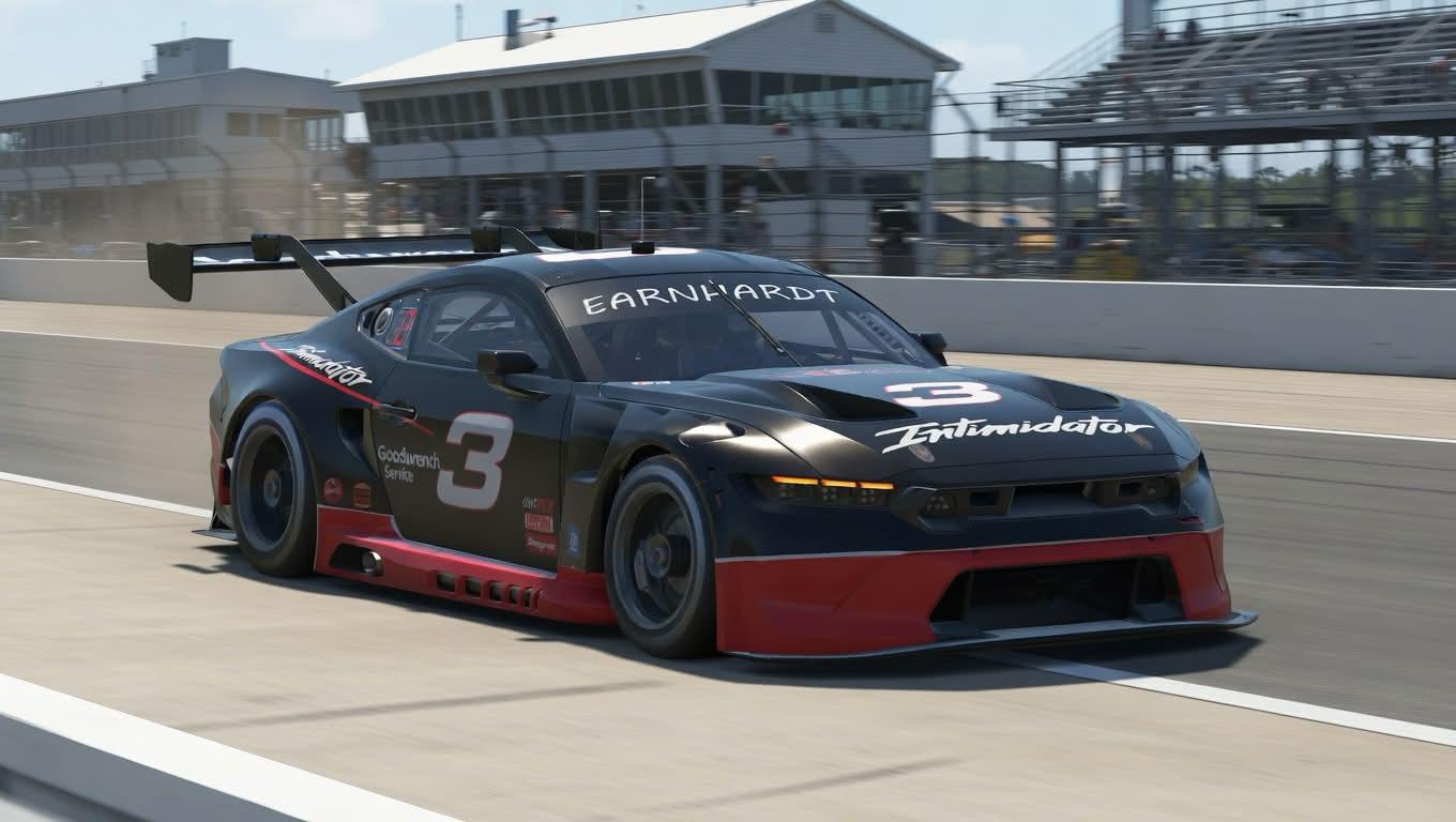 Preview of DALE EARNHARDT MUSTANG CONCEPT Ford Mustang GT3 by Ben D.