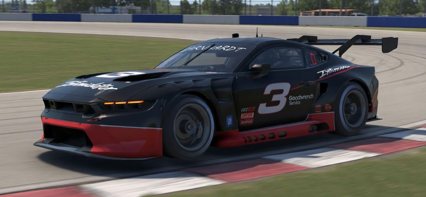 Preview of DALE EARNHARDT MUSTANG CONCEPT Ford Mustang GT3 by Ben D.