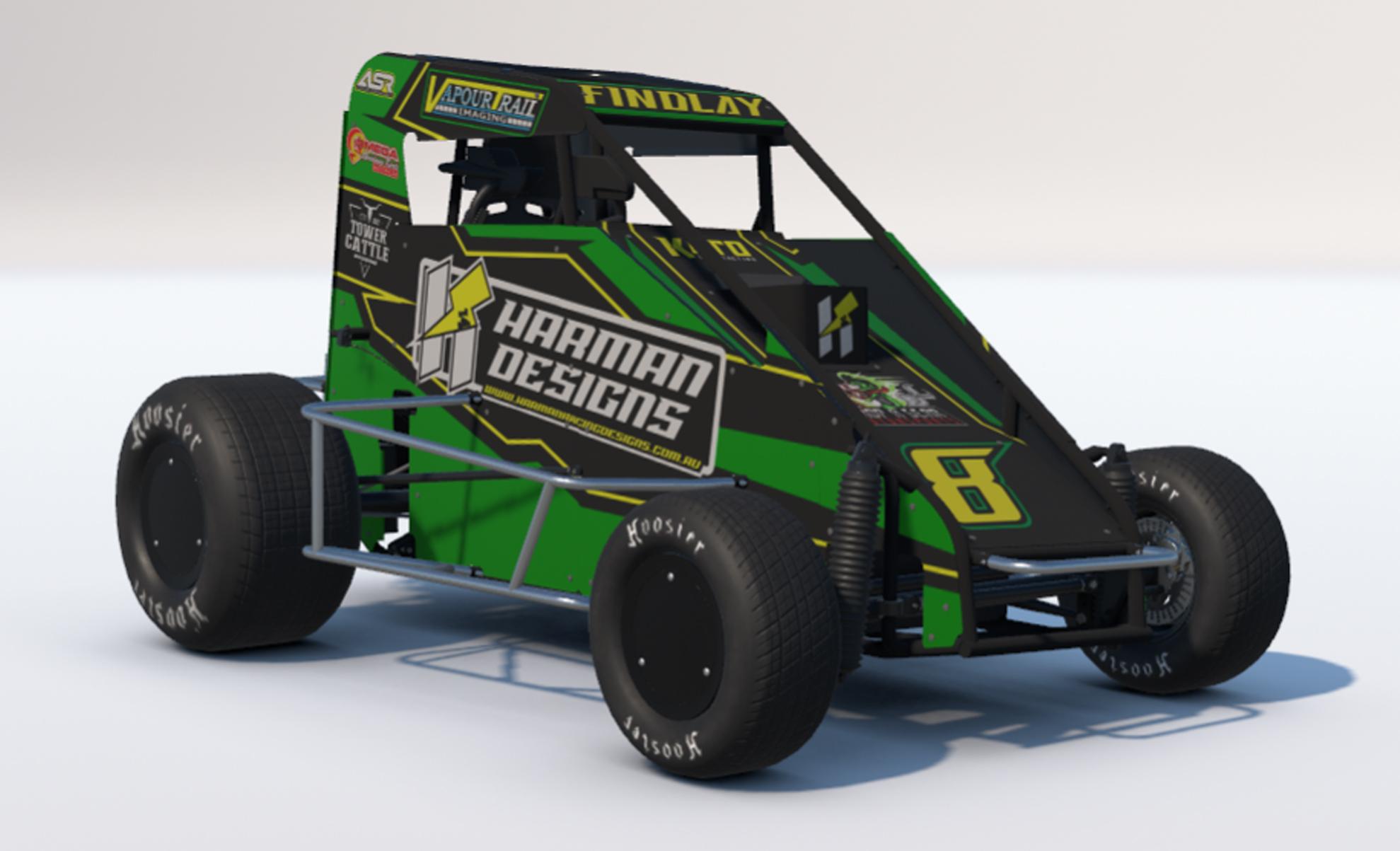 Preview of #8 Craig Findlay   26 DAG Dirt Midget by Keegan Harman