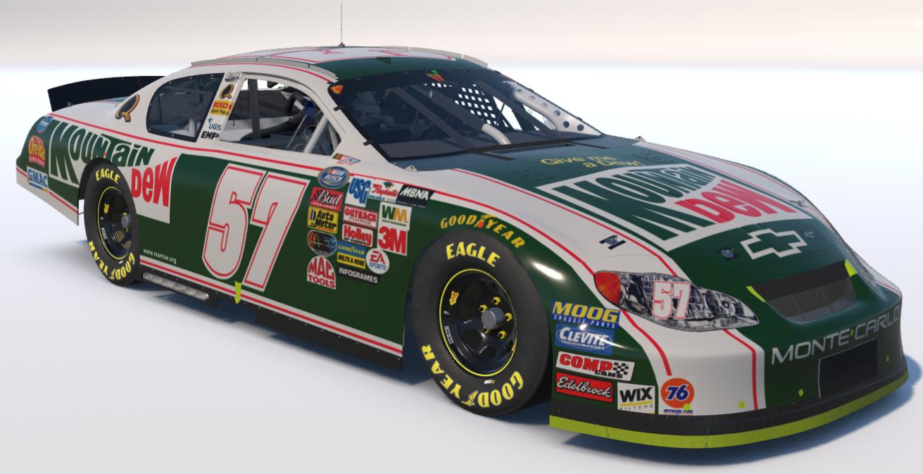 Preview of Brian Vickers Mountain Dew Retro by Billy R Roberts