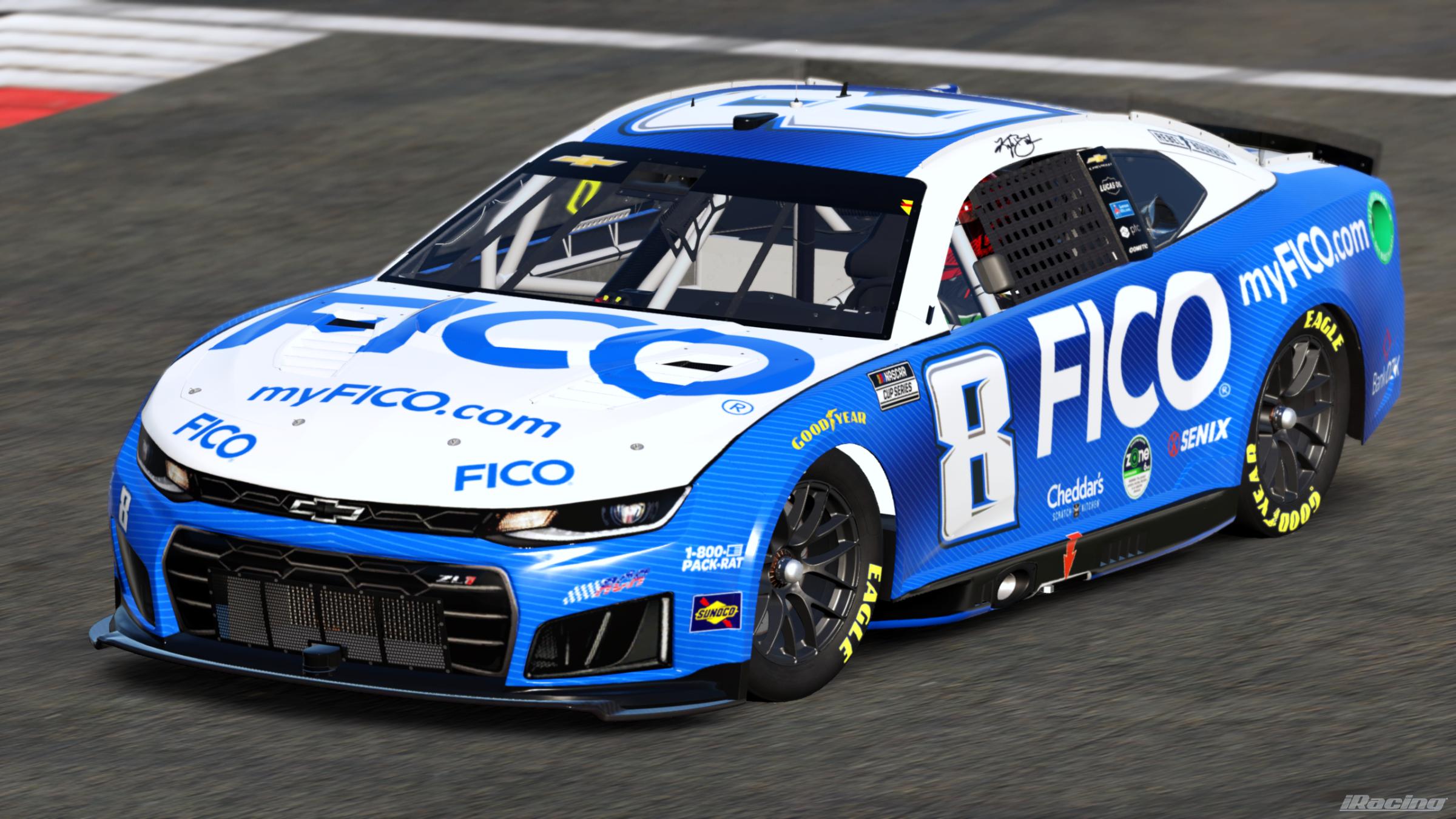 Preview of Kyle Busch 2026 FICO (Sim #) by Gary P.