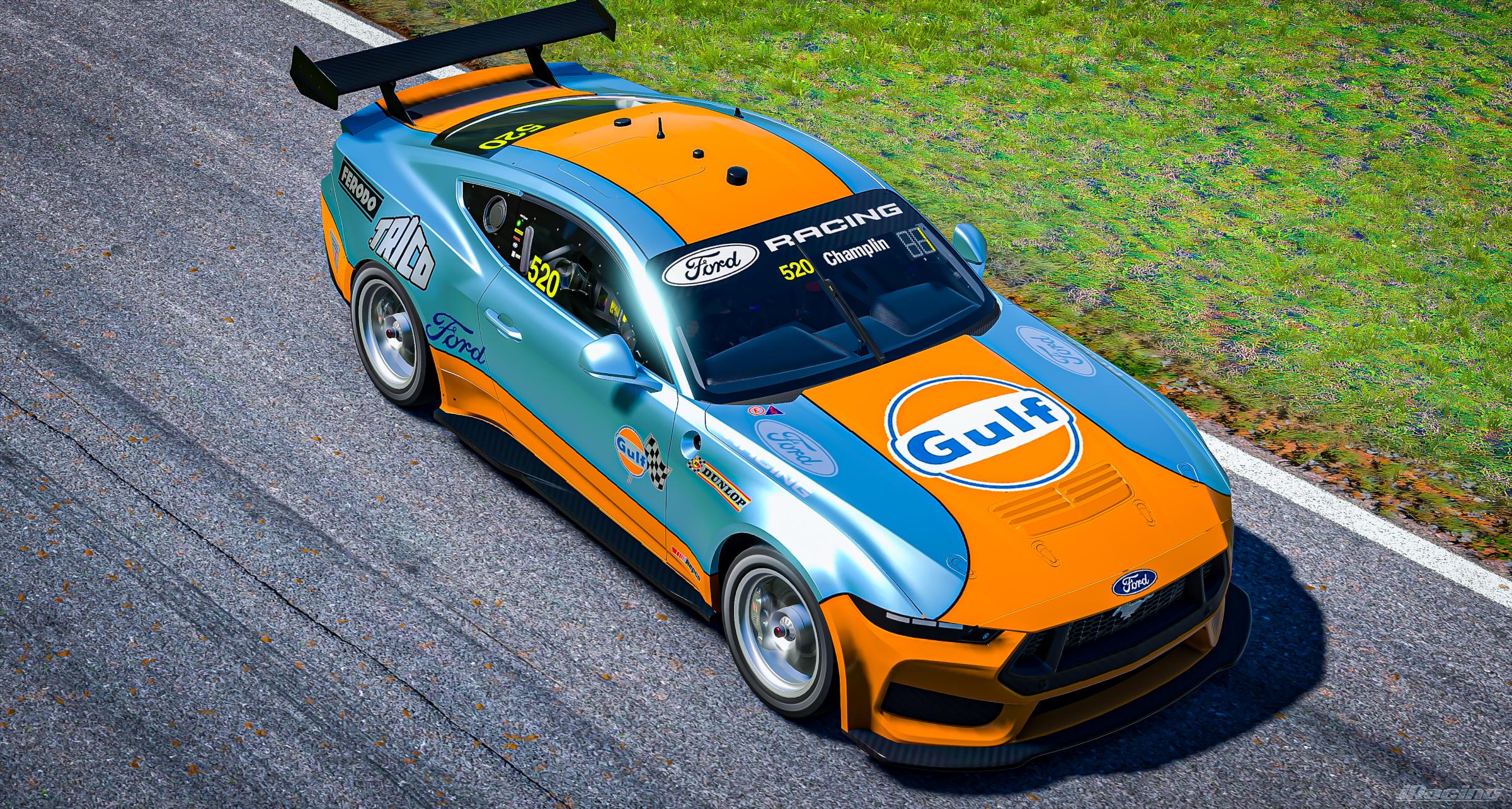 Preview of Gulf Inspired Supercar Mustang by Michael C.