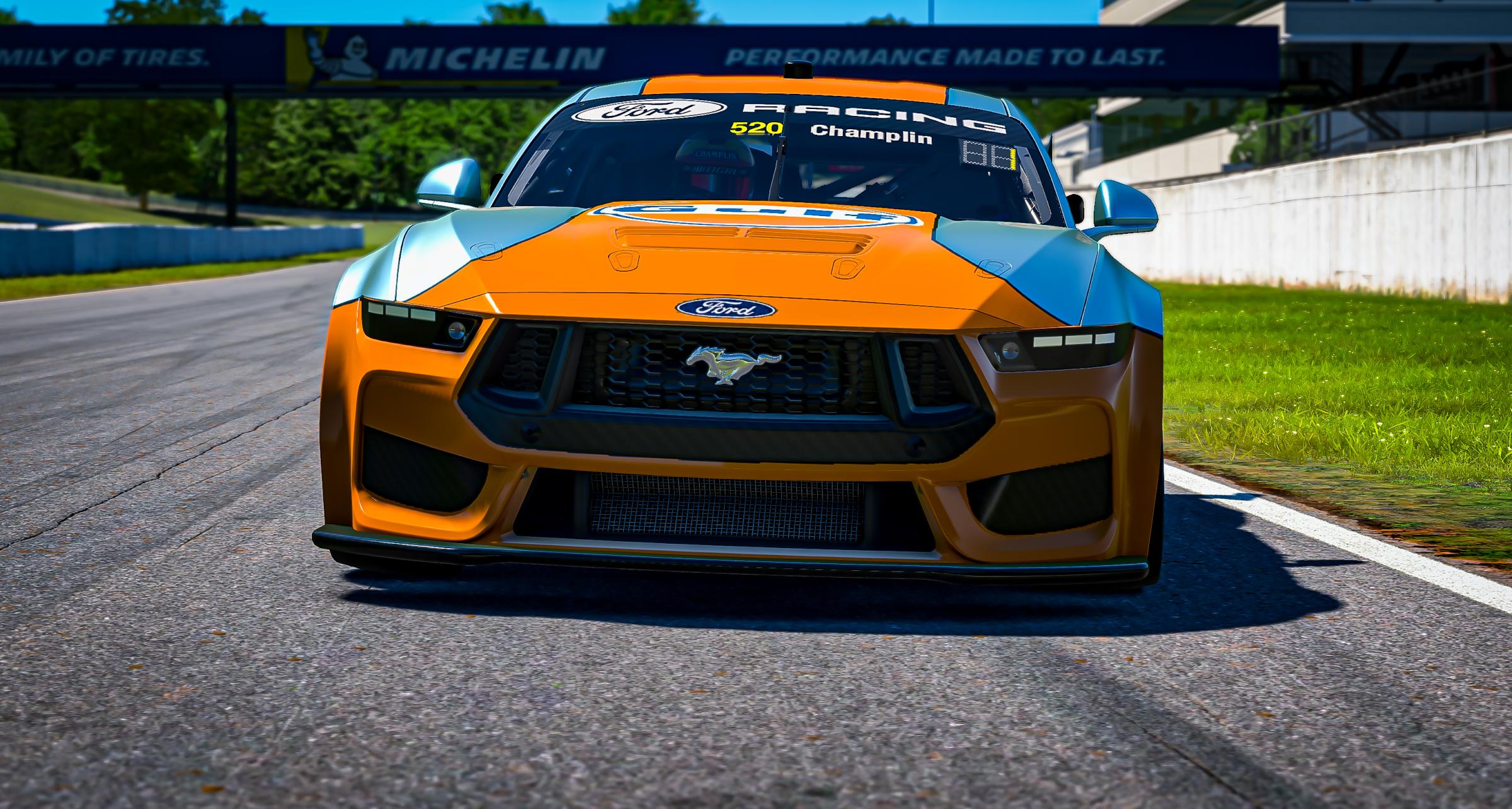 Preview of Gulf Inspired Supercar Mustang by Michael C.