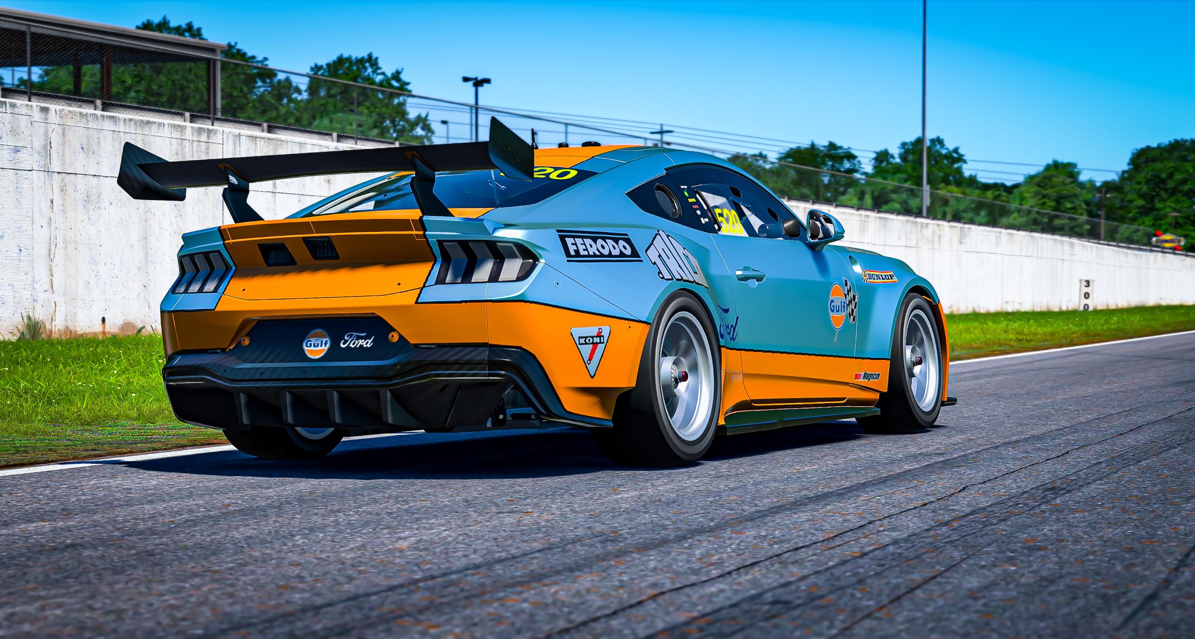Preview of Gulf Inspired Supercar Mustang by Michael C.