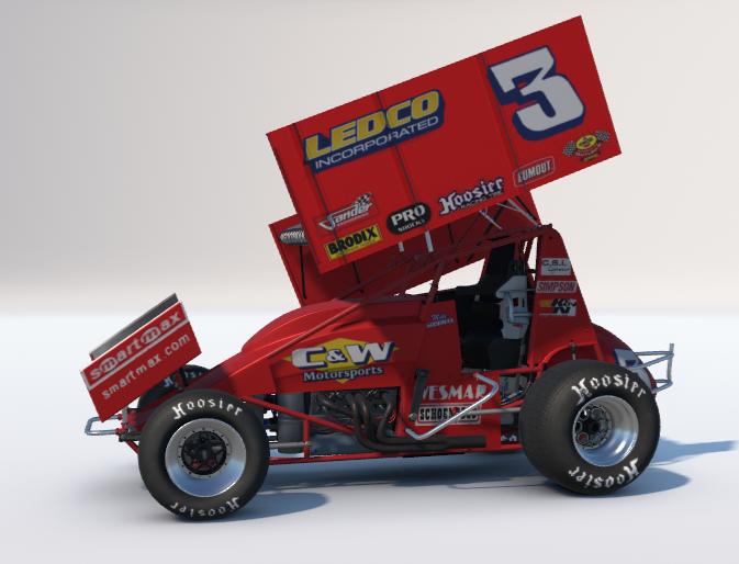 Preview of Mike Goodman 2000 C&W Motorsports Sprint car by Scott D Thomason