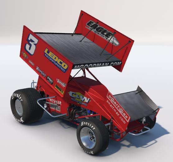 Preview of Mike Goodman 2000 C&W Motorsports Sprint car by Scott D Thomason