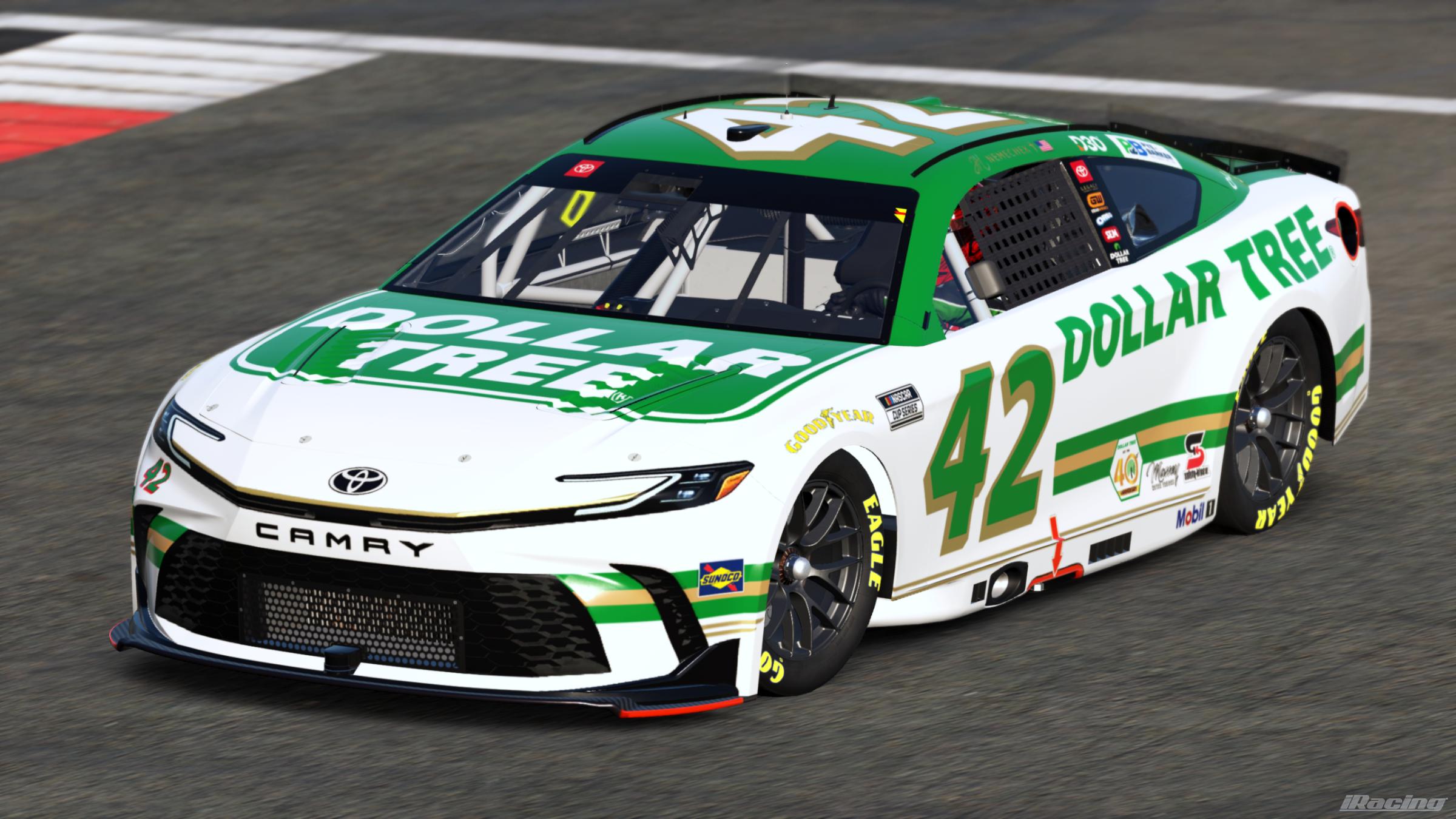 Preview of John Hunter Nemechek 2026 Dollar Tree Inverse (Custom #) by Gary P.