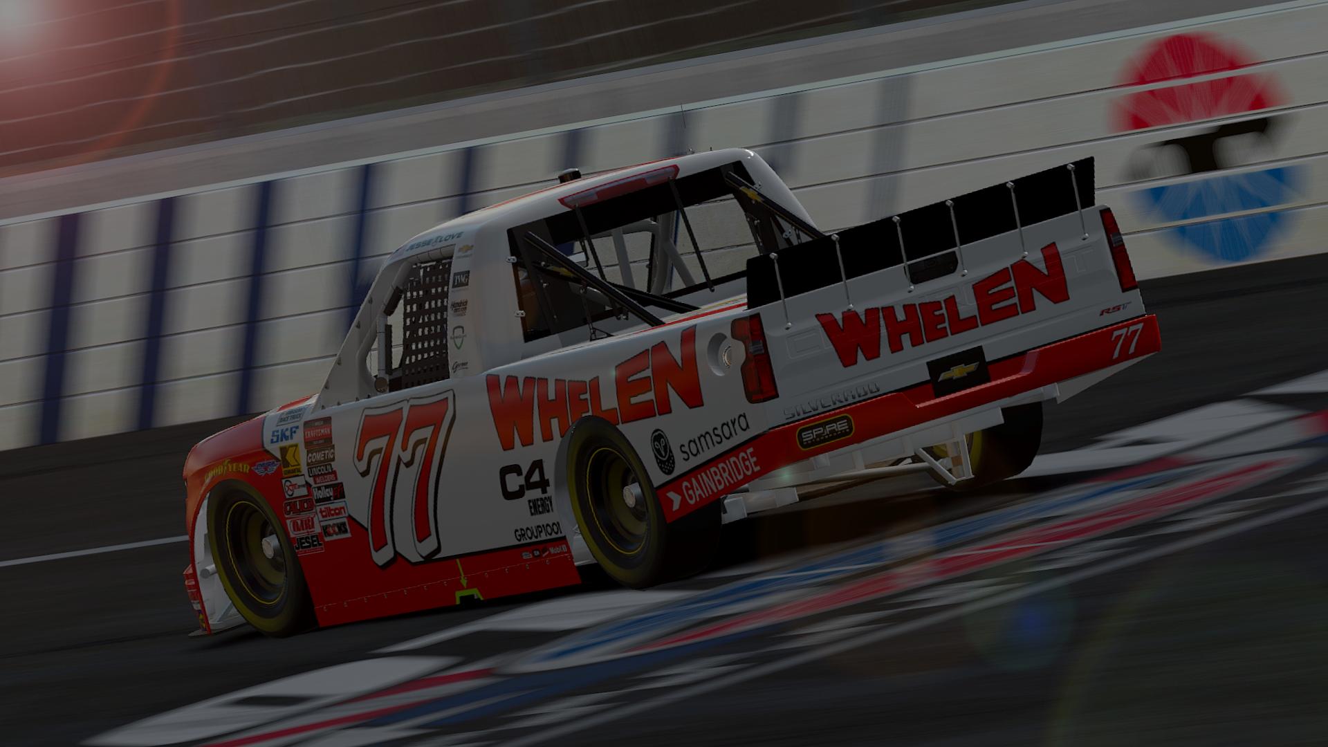 Preview of Fictional 2026 Jesse Love Whelen Spire Motorsports Silverado #77 (Custom#) by Jordan Davis-Flint