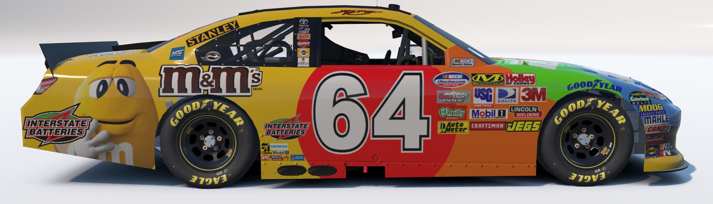 Preview of Kyle Busch 2017 M&Ms COT Toyota Camry by Logan Martini