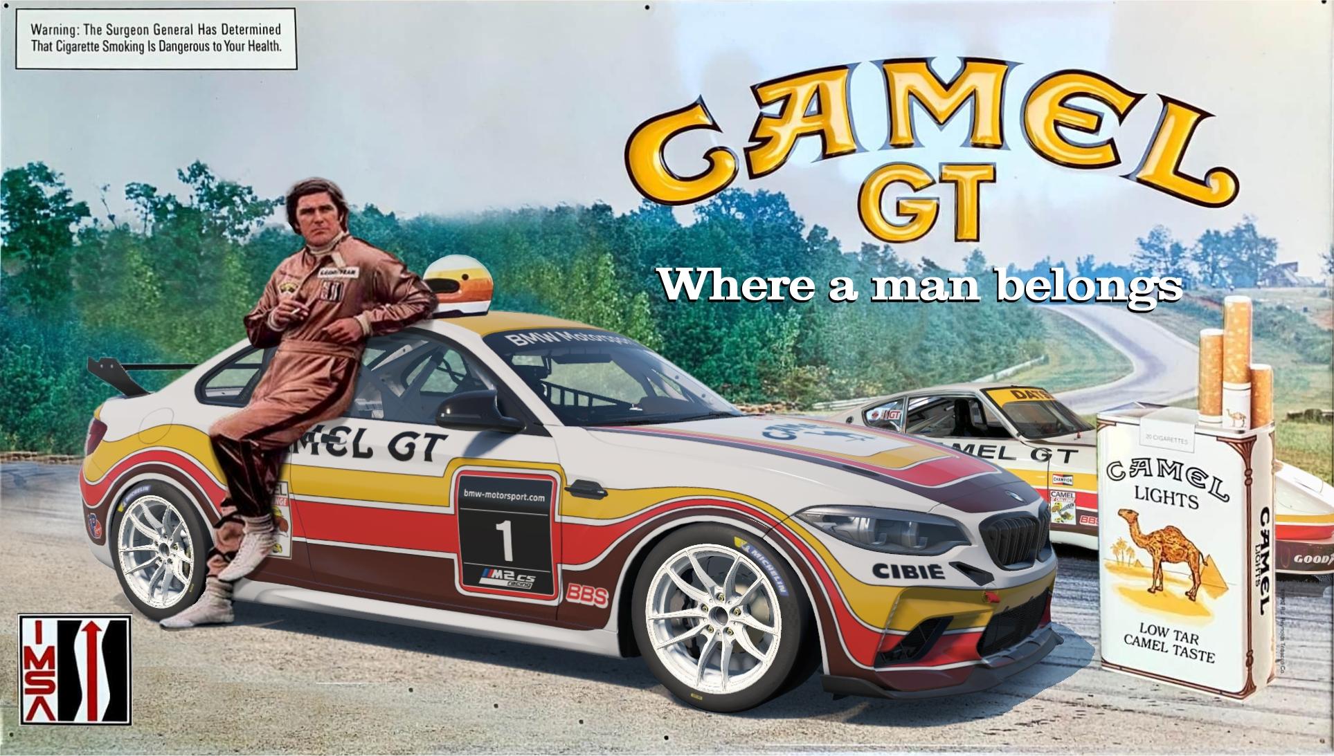 Preview of BMW M2 CS Camel GT by Don Craig