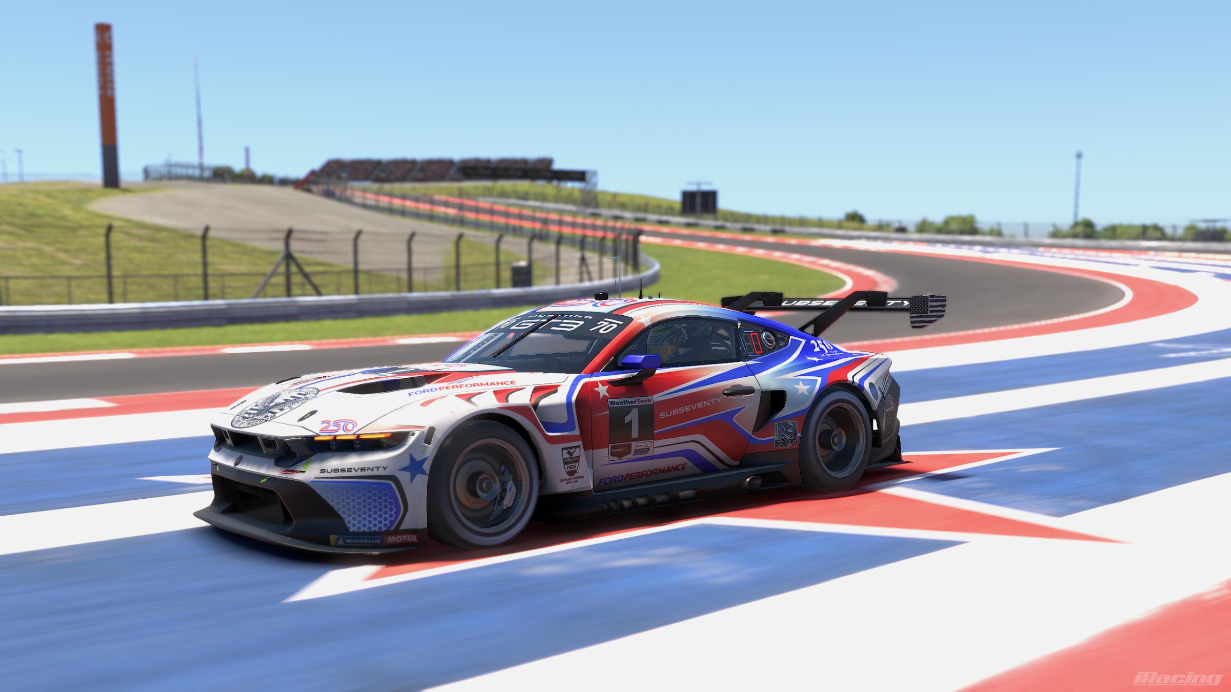 Preview of 2026 Casketman USA 250 Special Edition Mustang GT3 by Paul R Chaloner