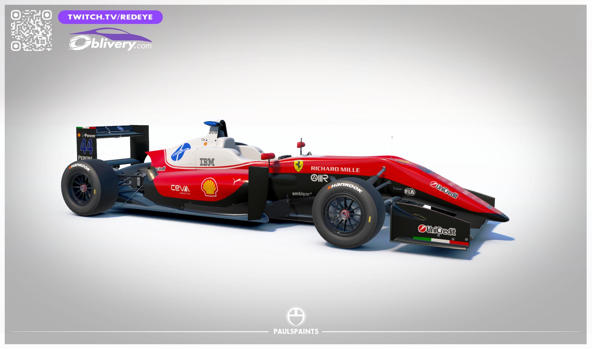 Preview of 2026 Ferrari F1 for F3 by Paul R Chaloner