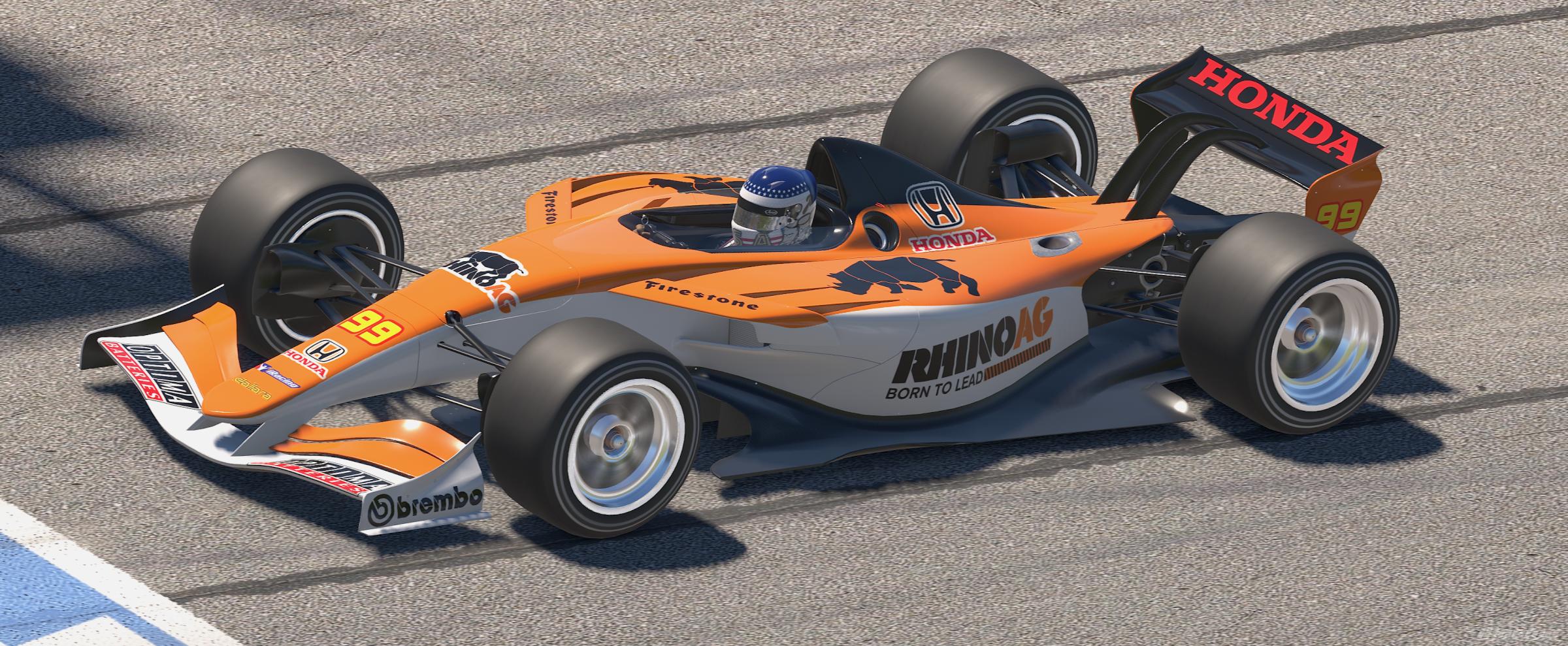 Preview of Dallara IR01 RhinoAg iRacing# by Ryan Edwards