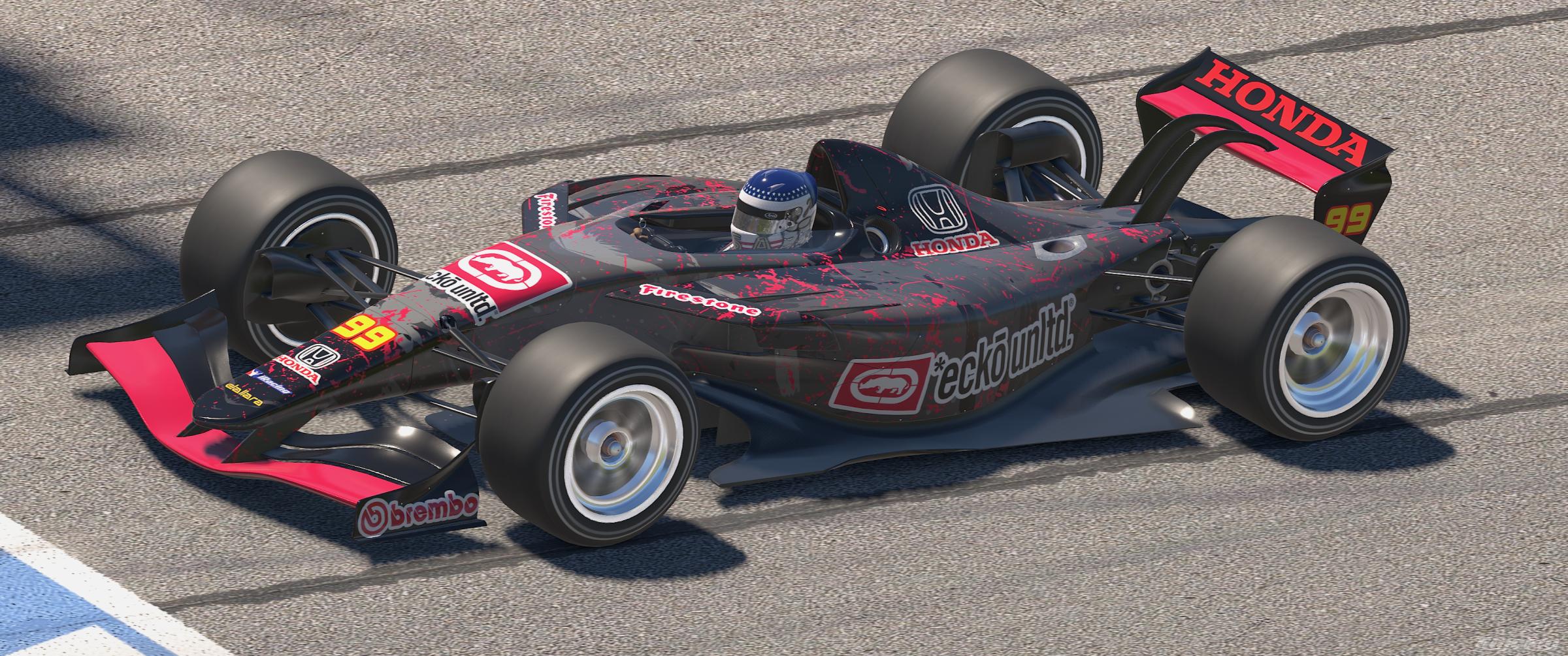 Preview of Dallara IR01 Ecko iRacing# by Ryan Edwards