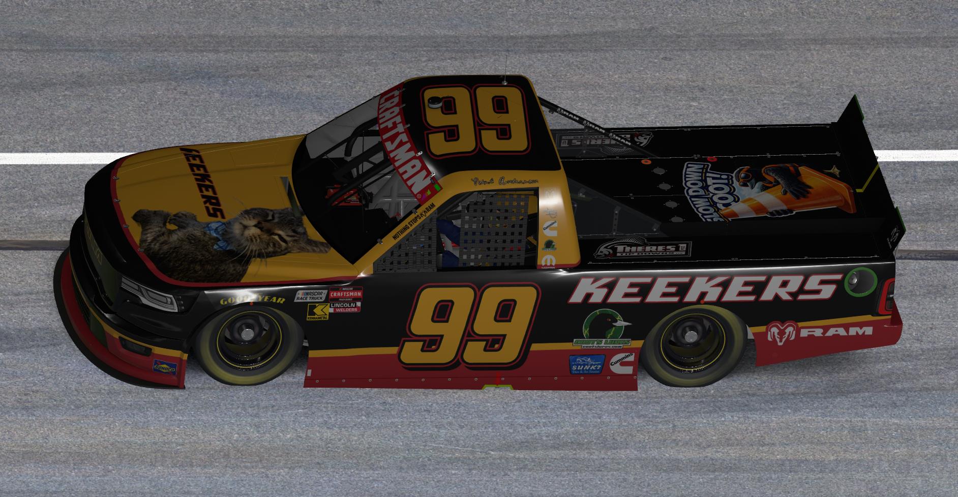 Preview of Patrick Anderson Keekers RAM no number by Jon ME Peterson