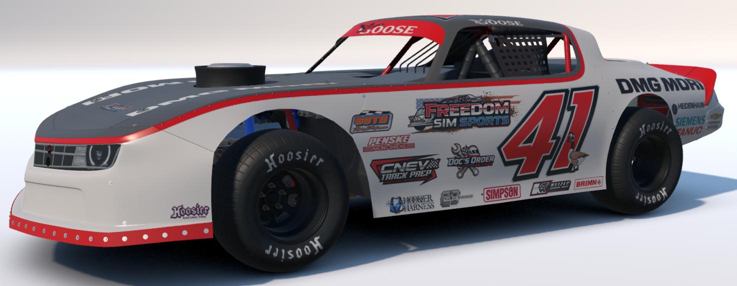 Preview of Jon Gutekunst #41 DMG MORI Freedom Simsports Chevrolet Street Stock by Jon Gutekunst