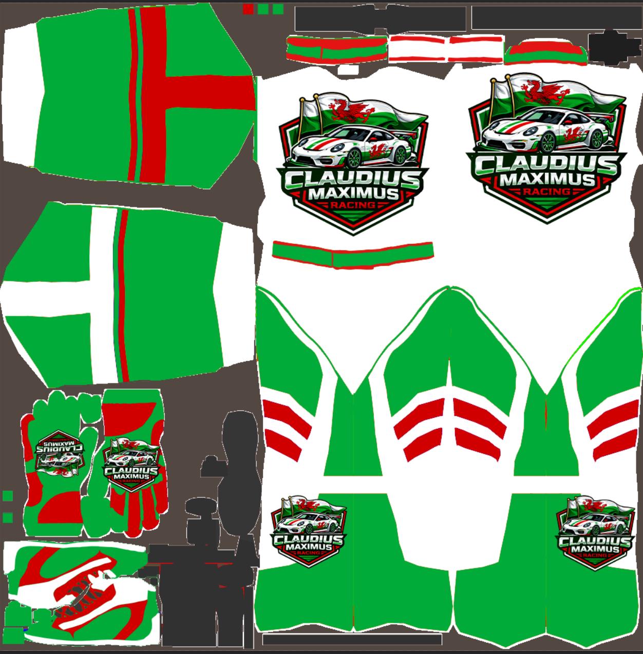 Preview of Claudius Maximus Racing Driver Suit  by Todd Schwarz