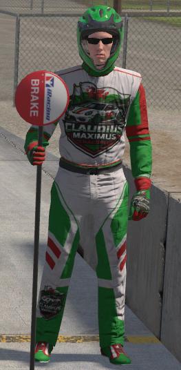 Preview of Claudius Maximus Racing Driver Suit  by Todd Schwarz