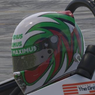 Preview of Claudius Maximus Racing Helmet by Todd Schwarz