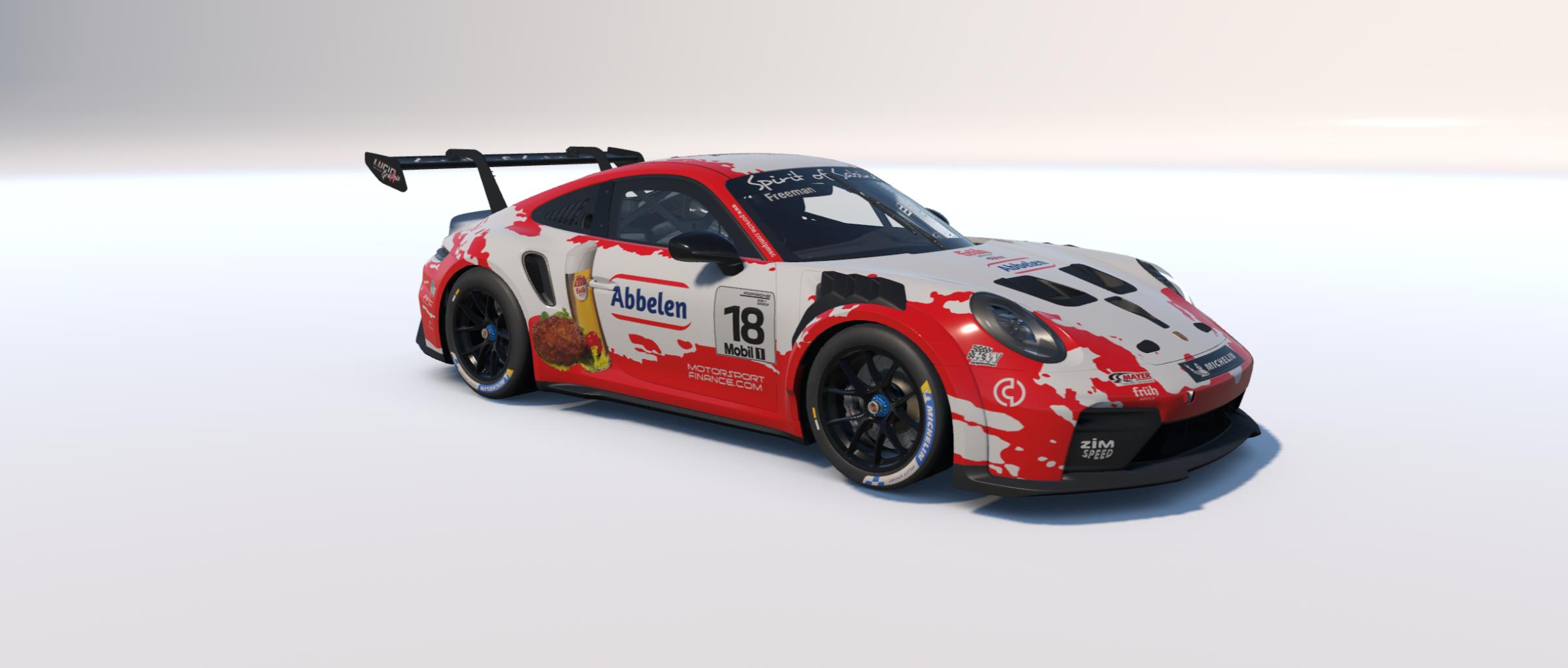 Preview of Frikadelli Inspired Porsche 911 Cup (992.2) by Jacob Freeman